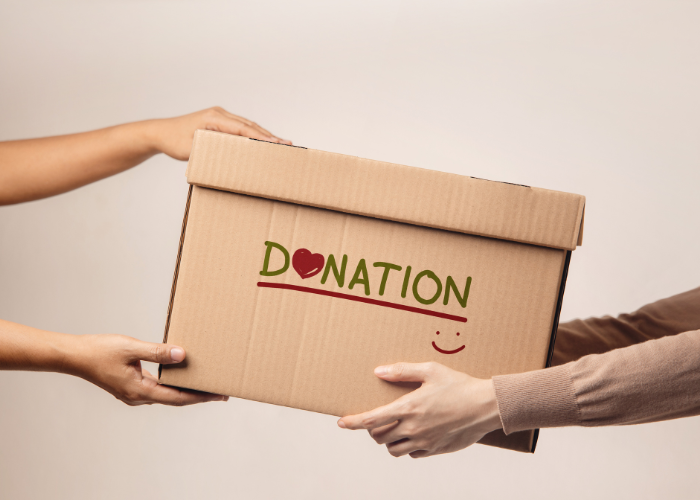 decluttered? donate!