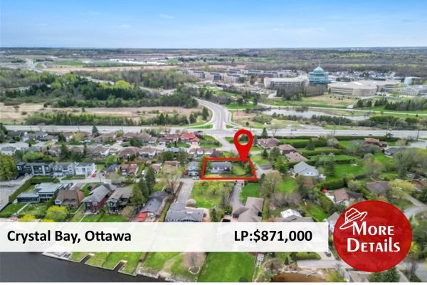 136 James Cummings Avenue, Crystal Bay, Ottawa - detached home with large lot for sale
