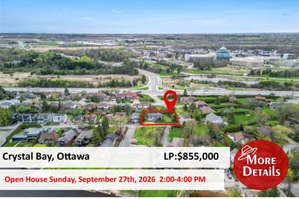 Open house - Sept 27th - 2 to 4 pm - 136 James Cummings Ave, Crystal Bay
