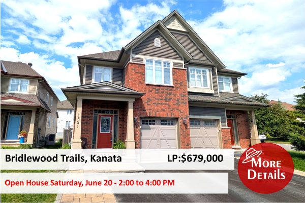 1591 Carronbridge Circle, Bridlewood Trails - Open house June 20th - 2 to 4 pm,