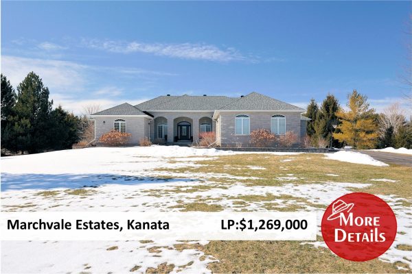 1611 Landel Drive, Marchvale Estates, Kanata - estate property, bungalow for sale in Kanata North