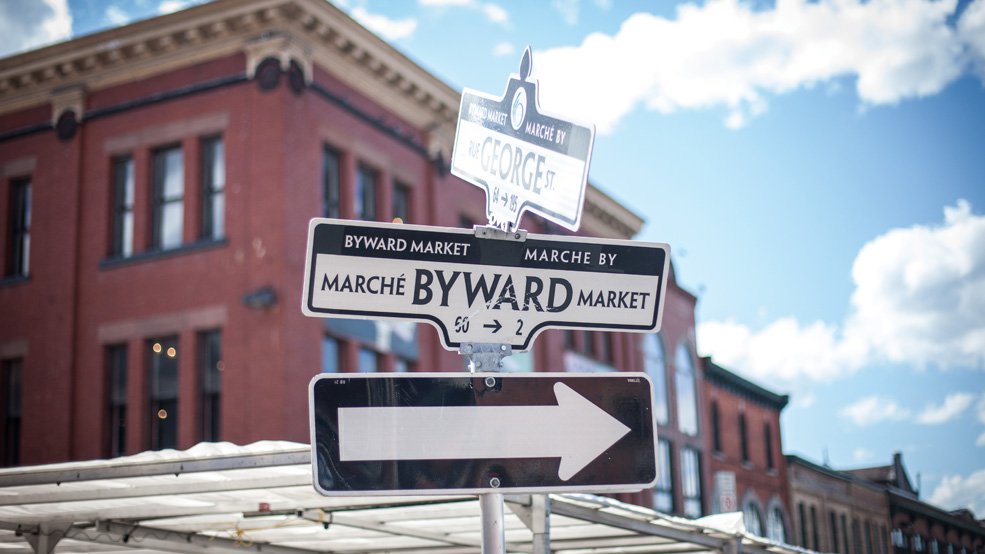 Byward Market Sign