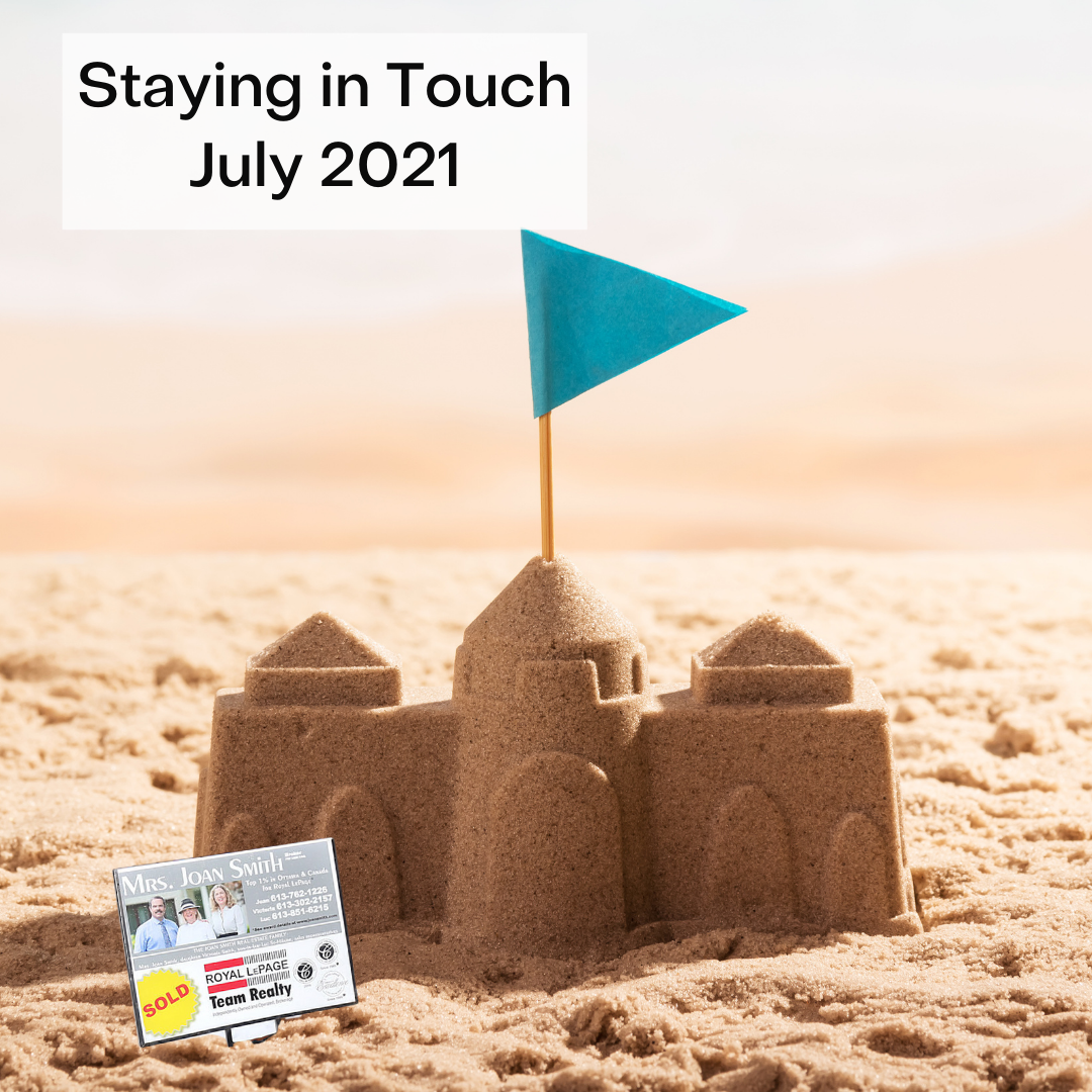 Staying in Touch July