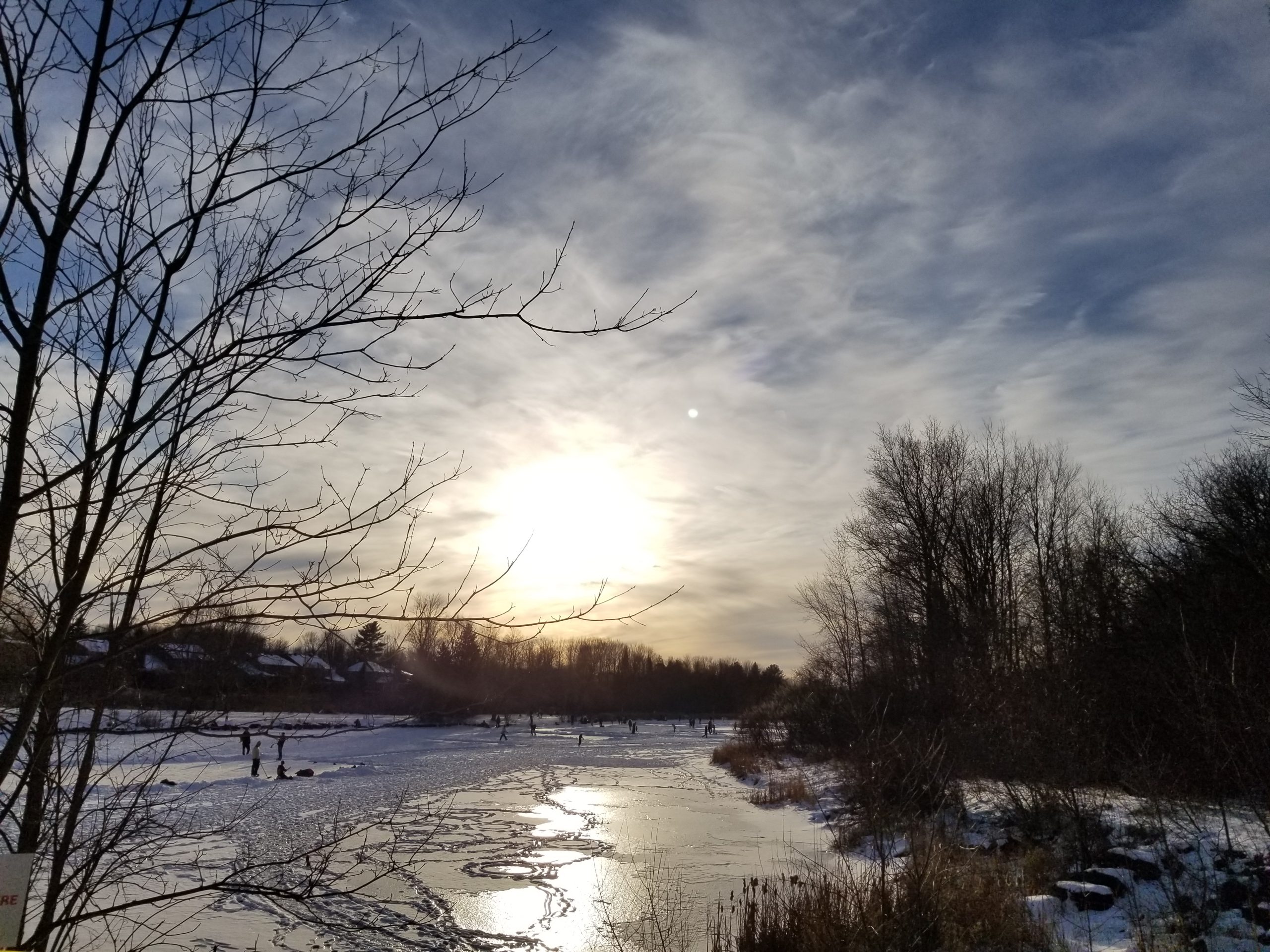 Beaver Pond in Kanata in Winter