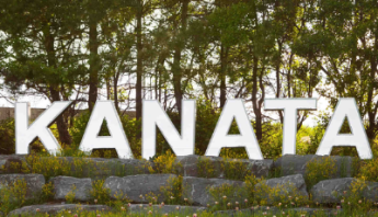 Kanata neighbourhood sign