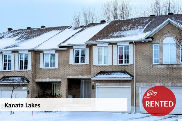 Just rented in Kanata Lakes