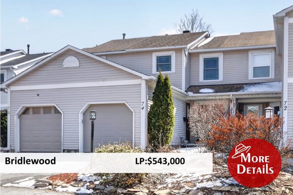 74 Palomino Drive, Bridelwood Kanata - townhome for sale
