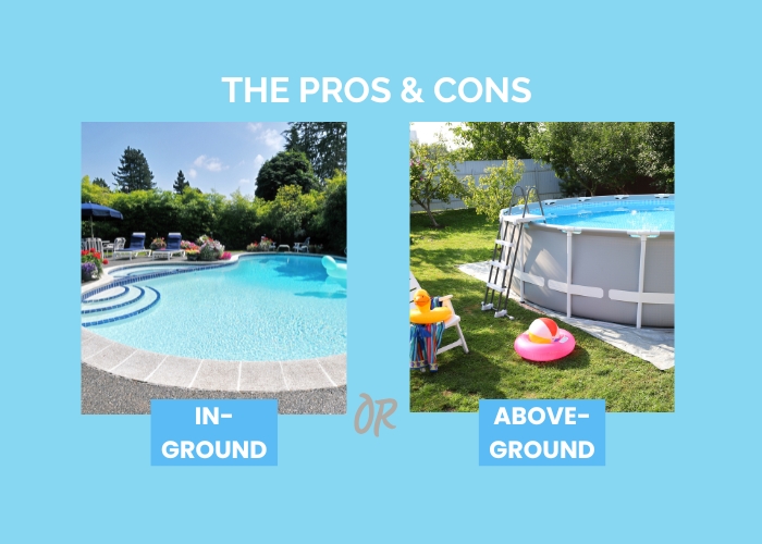 Inground or Above ground pool? Pros and cons - blog