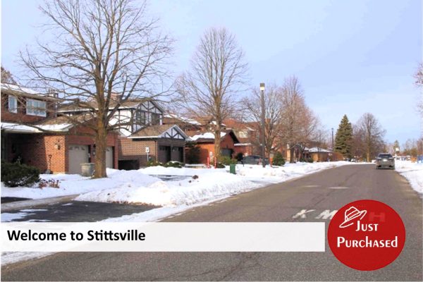 Just purchased a home in Stittsville